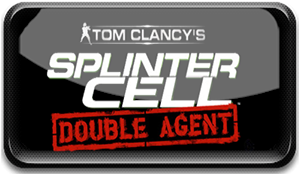 Splinter Cell title screen for Playstation 2
